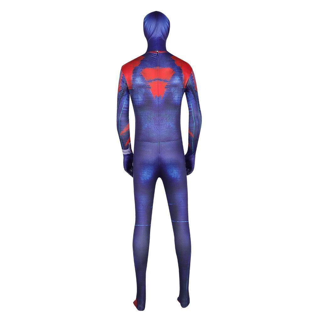 Spider Man Across the Spider Verse Miguel O'Hara Zentai Cosplay Costume Outfits Halloween Carnival Suit Adults - zzcosplay