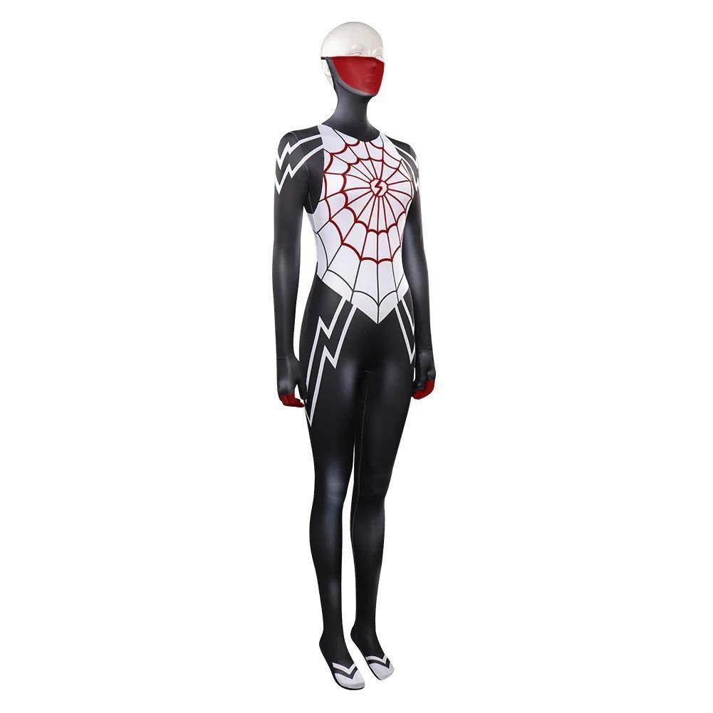 Spider-Man Cindy Moon Women Zentai Bodysuit Costume - zzcosplay