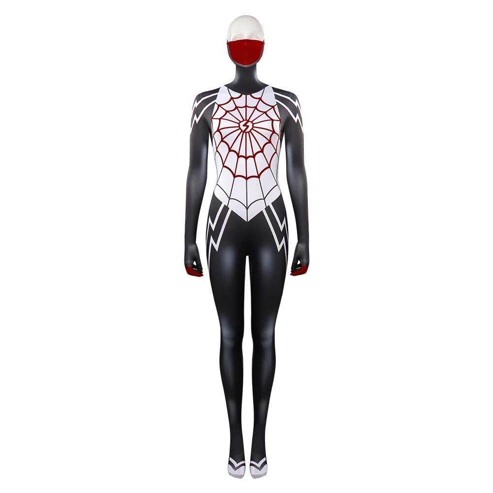 Spider-Man Cindy Moon Women Zentai Bodysuit Costume - zzcosplay