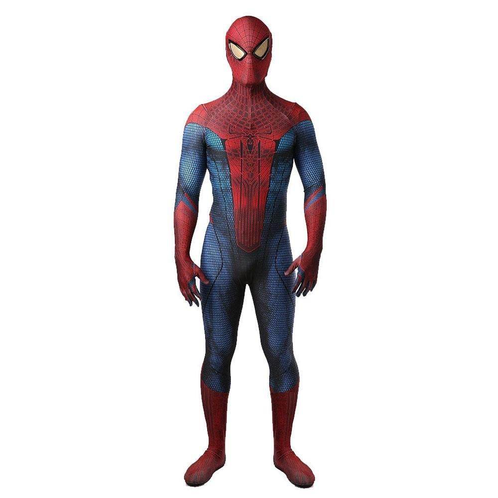 Spider-Man Peter B Parker Cosplay Costume Full Set Zentai Jumpsuit - zzcosplay