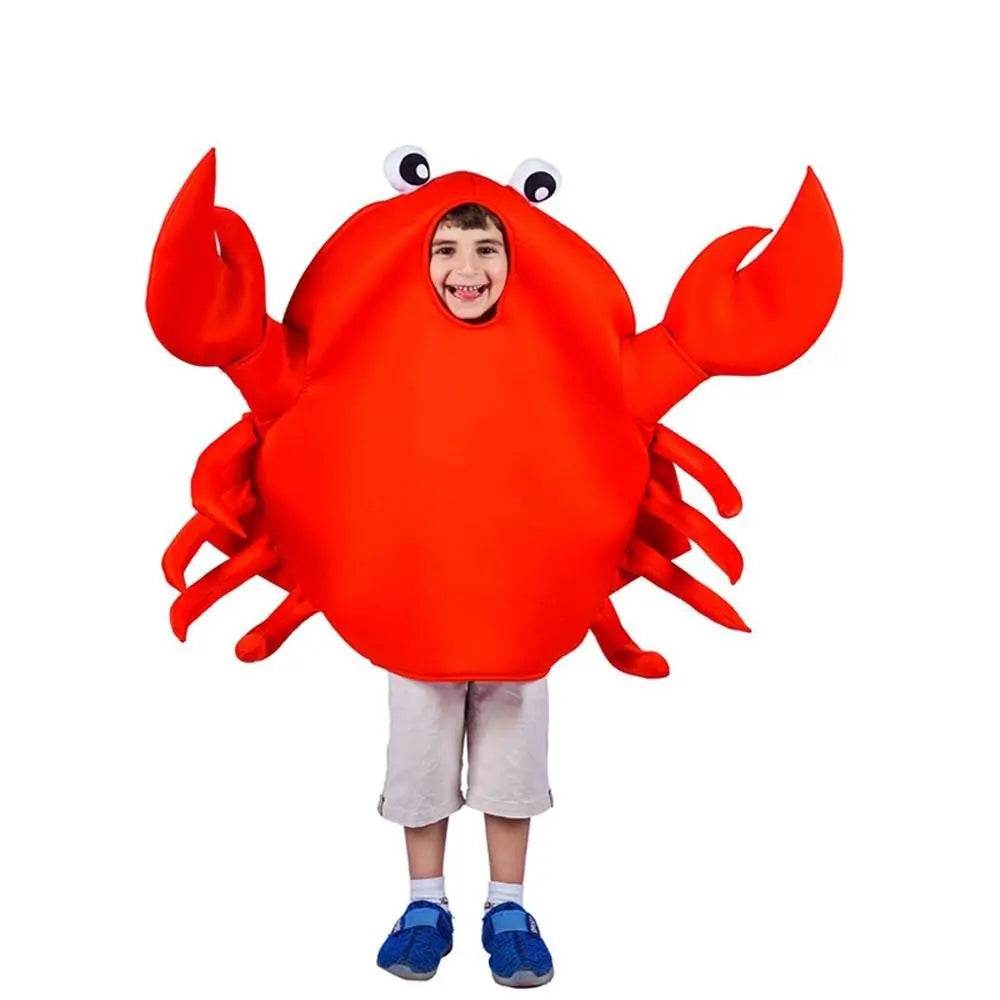 spoof crab Set Costumes Performance Stage Cosplay Costume for Kids - zzcosplay