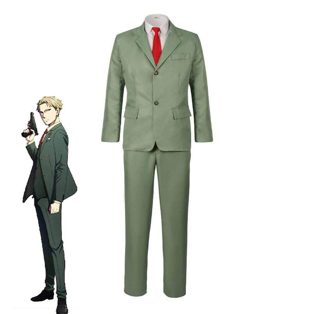 Spy X Family Cosplay Costumes Loid Forger Anime Suits Coat Uniform Halloween Outfit Dress For Men - zzcosplay