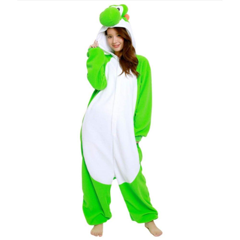Super Mario Yoshi kigurumi Costume Onesies Halloween - Pajamasbuy