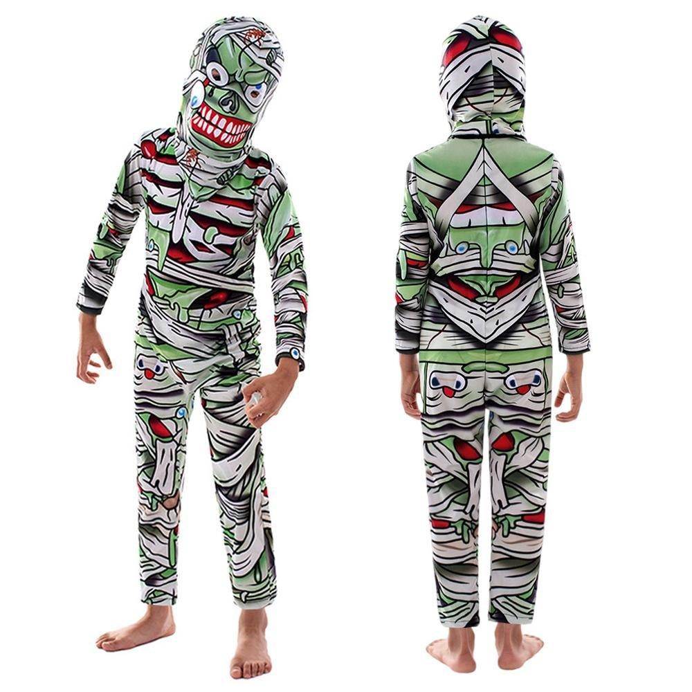 Teens Mysterious Mummy Costume Horror Fancy Dress Adult Egypt Costume - zzcosplay