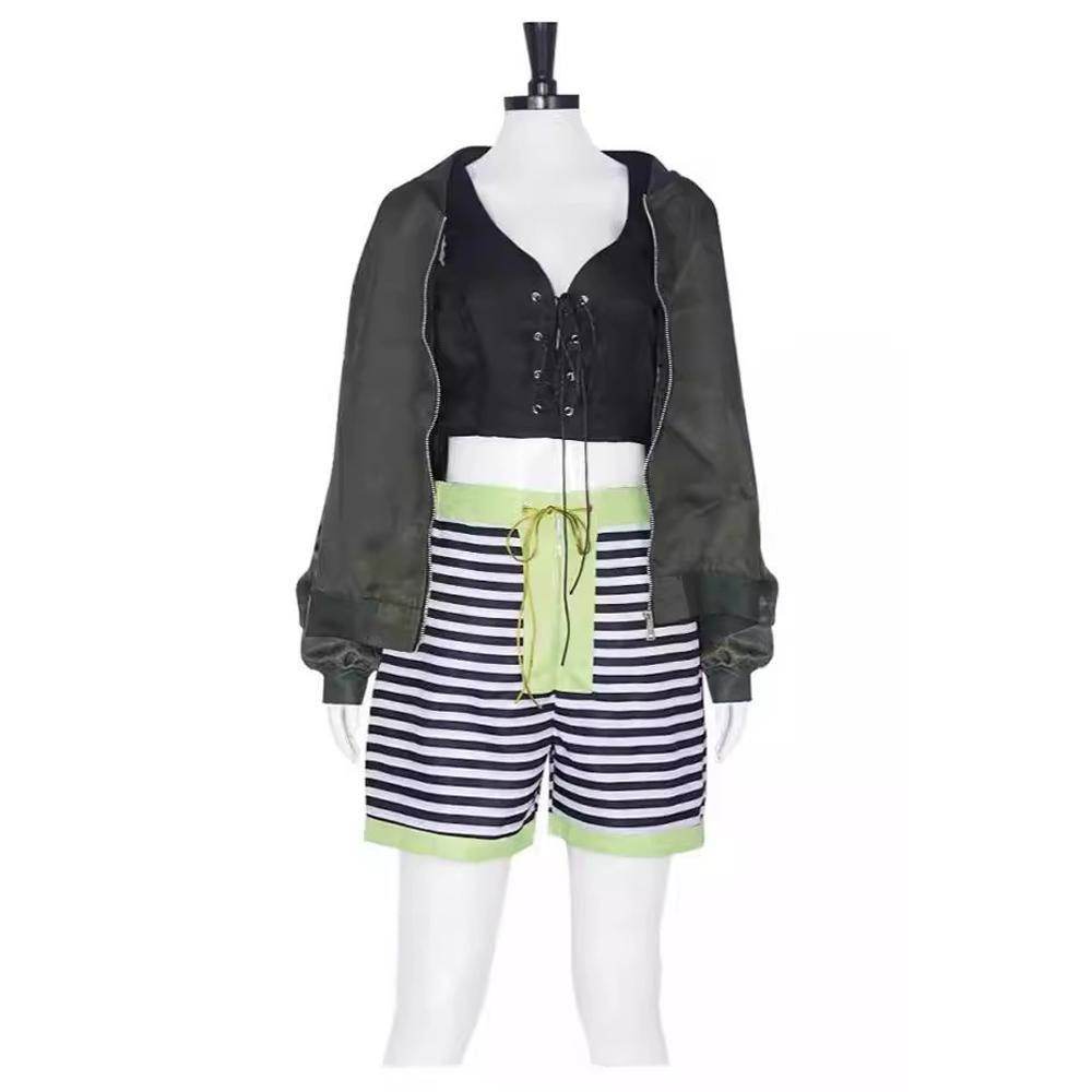 The Professional Léon Mathilda Lando Green casual suit cosplay costume - zzcosplay