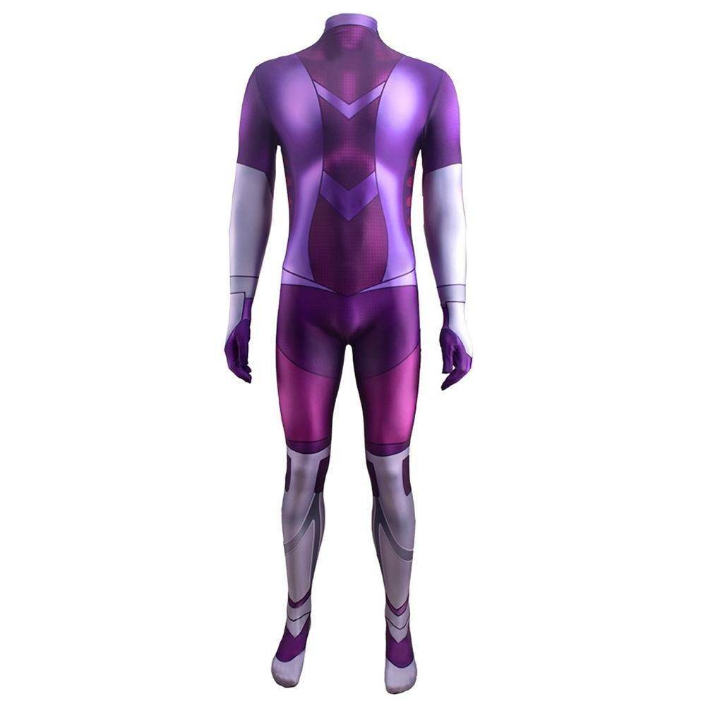 Titans Season 3 Blackfire Costume Cosplay Bodysuit Koriand'r For Adult Kids - zzcosplay