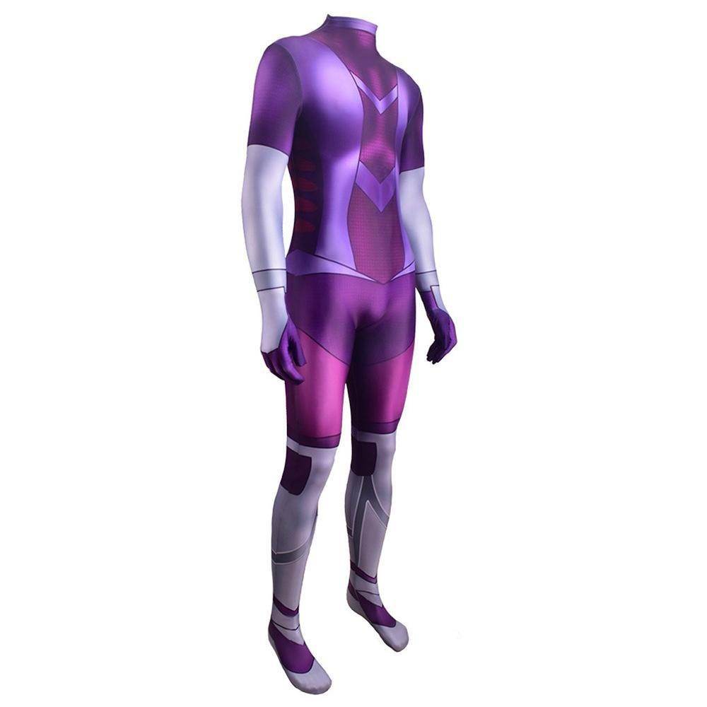 Titans Season 3 Blackfire Costume Cosplay Bodysuit Koriand'r For Adult Kids - zzcosplay