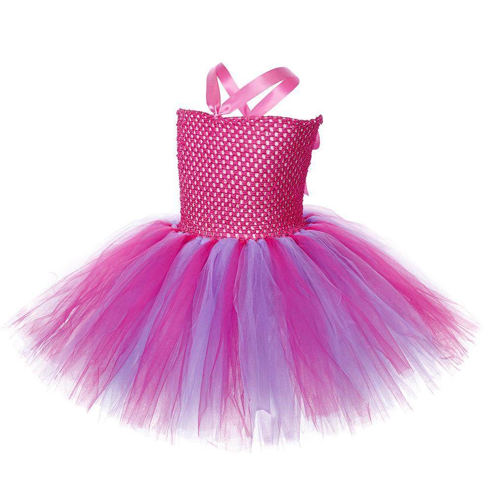 Trolls Girls gown Princess Poppy dress Birthday party ball - zzcosplay