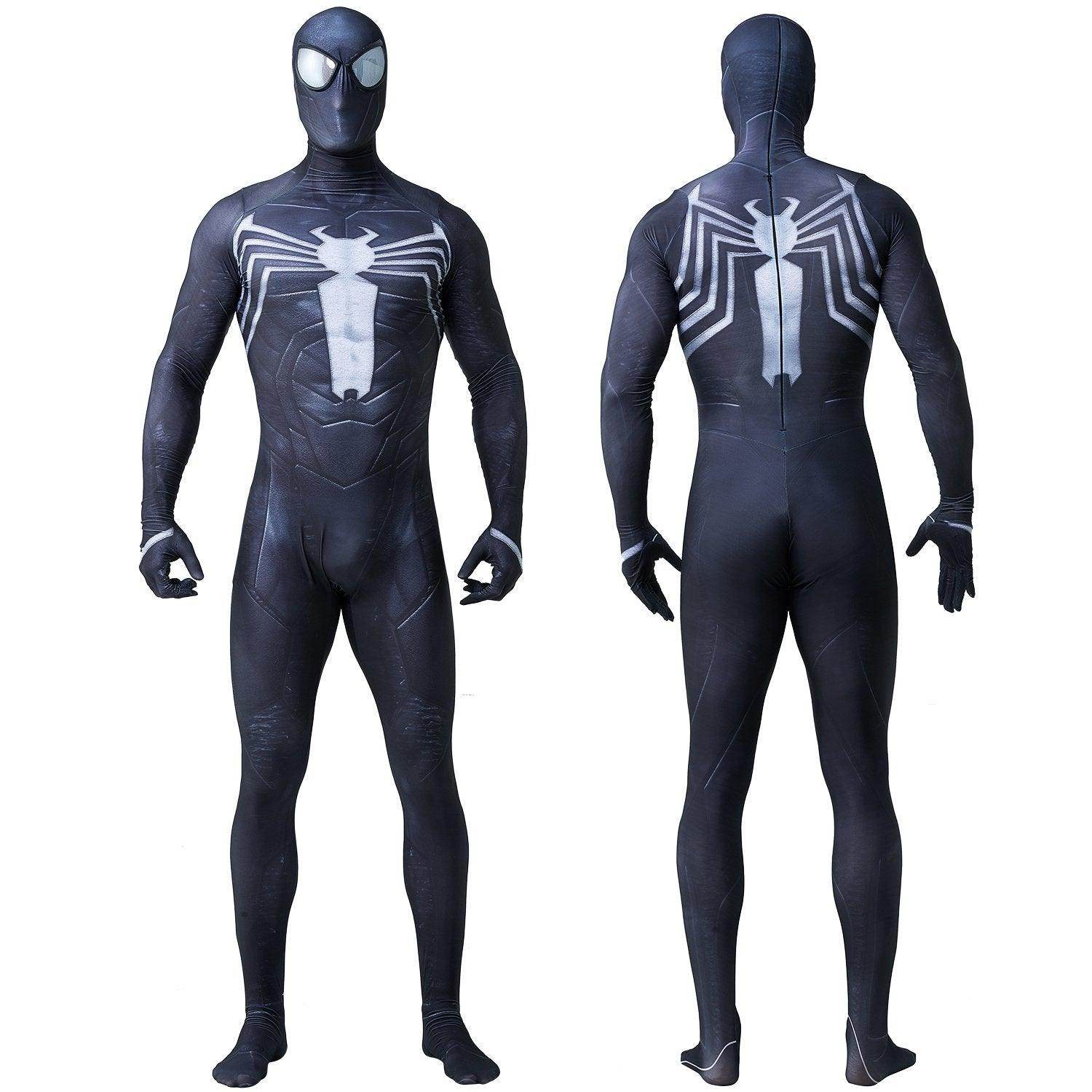 Venom Spider-Man 2 Peter Parker Jumpsuit Costume for Adults Kids - zzcosplay