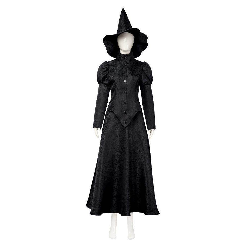 Wicked: Part One Elphaba Movie Costume Cosplay Halloween - zzcosplay