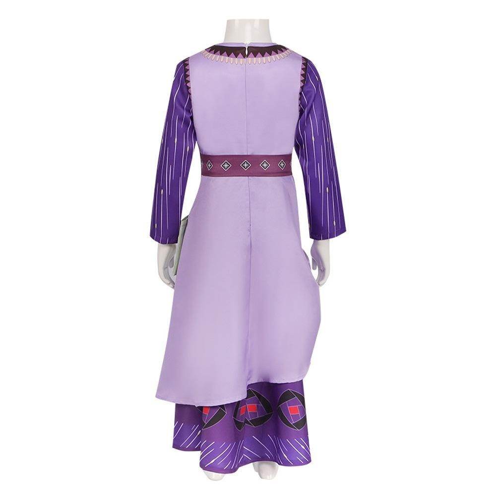 Wish Asha Anime Cosplay Costume Outfits Halloween Carnival Suit - zzcosplay